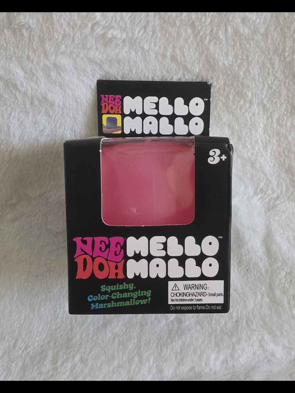 NEW NeeDoh Mello Mallo Color-Changing Squishy Marshmallow Toy Boxed